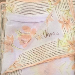 Vintage Vera Oblong Scarf in Soft Colors